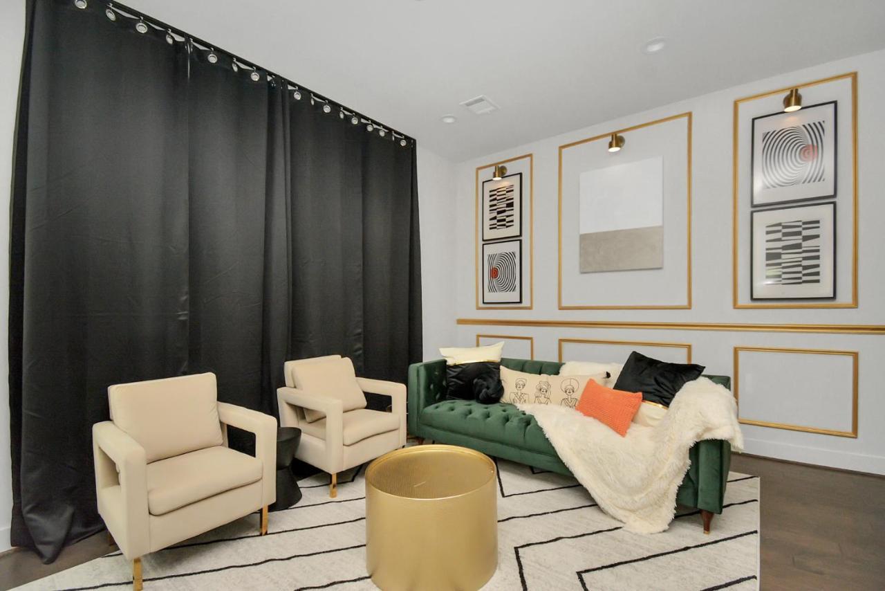 Emerald Palace - New, Modern 3Br Townhome Close To Downtown, Nrg, Med Ctr ฮูสตัน ภายนอก รูปภาพ